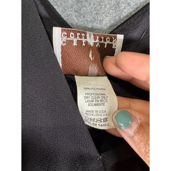 Celavie Collection‎ Dress Womens L Y2K Baby Doll Maxi Fairy Grunge Whimsigoth - Picture 4 of 8